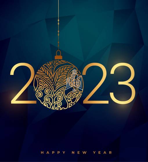 Счастливого и процветающего Нового года! Наши наилучшие пожелания на 2023 год