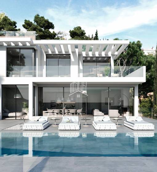 Уникальная роскошная отдельная вилла с энергетическим коэффициентом А, построенная по шведским стандартам.